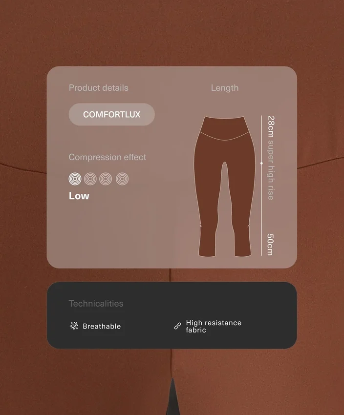 Comfortlux Capri-Leggings mit extra hoher Taille (50 cm) Comfortlux Capri-Leggings mit extra hoher Taille (50 cm)