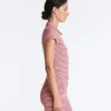 Comfortlux Gestreifter kurzer Jumpsuit aus Shorts