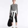 Comfortlux High-Rise 40 cm knielange Leggings Comfortlux High-Rise 40 cm knielange Leggings