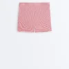 Comfortlux High-Rise Hotpants mit Streifenmuster (5 cm) Comfortlux High-Rise Hotpants mit Streifenmuster (5 cm)