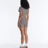 Comfortlux High-Rise Hotpants mit Streifenmuster (5 cm) Comfortlux High-Rise Hotpants mit Streifenmuster (5 cm)