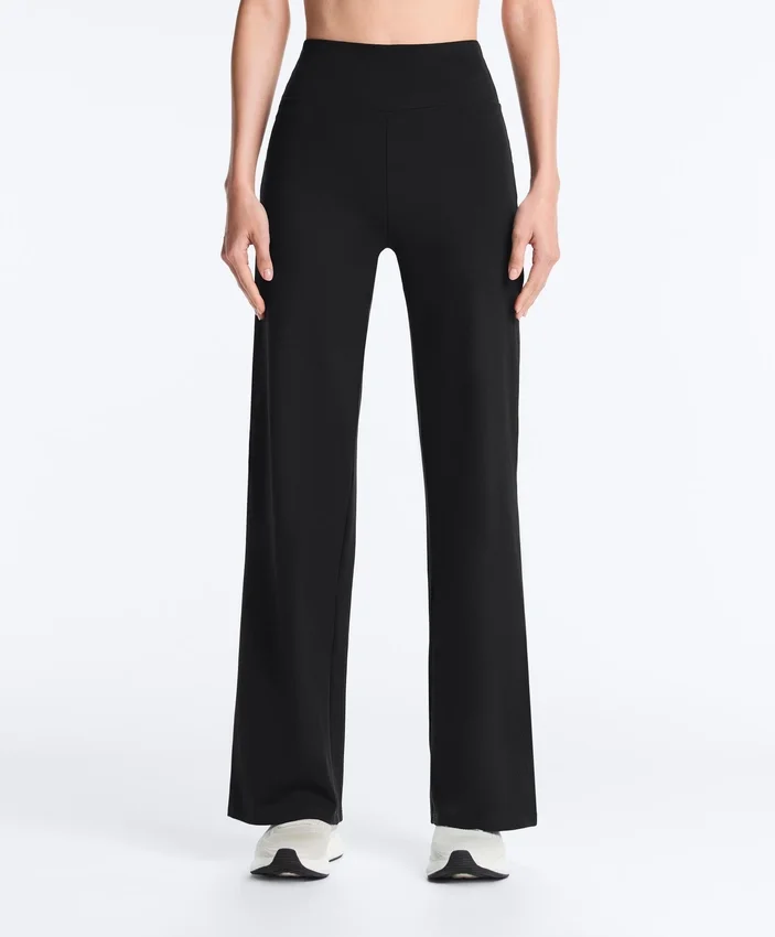 Comfortlux-Hose mit geradem Bein und hoher Taille Comfortlux-Hose mit geradem Bein und hoher Taille