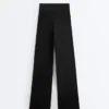 Comfortlux-Hose mit geradem Bein und hoher Taille Comfortlux-Hose mit geradem Bein und hoher Taille