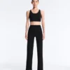 Comfortlux-Hose mit geradem Bein und hoher Taille Comfortlux-Hose mit geradem Bein und hoher Taille