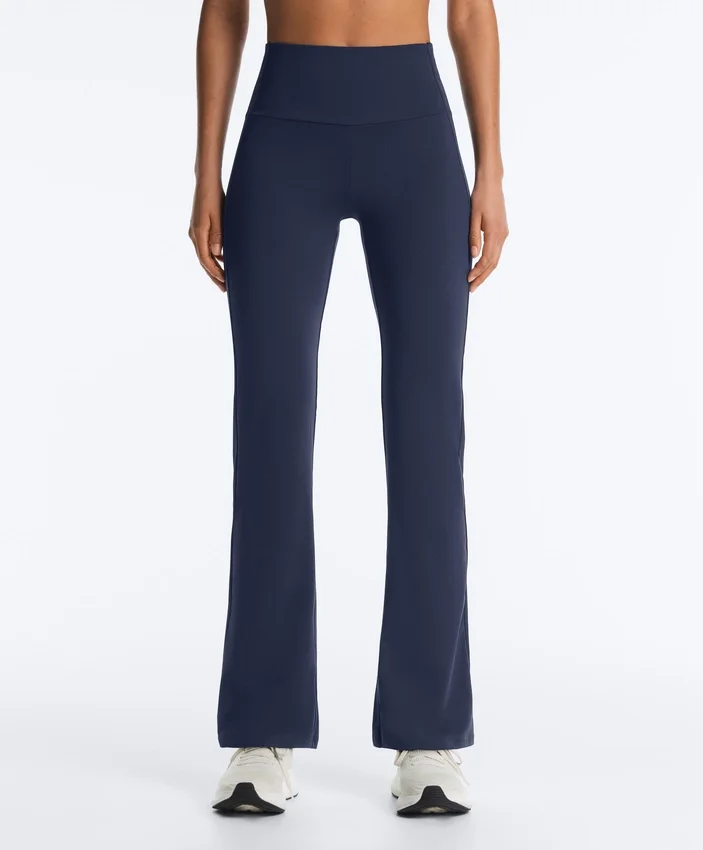 Comfortlux-Hose mit hohem Bund und ausgestelltem Bein Comfortlux-Hose mit hohem Bund und ausgestelltem Bein