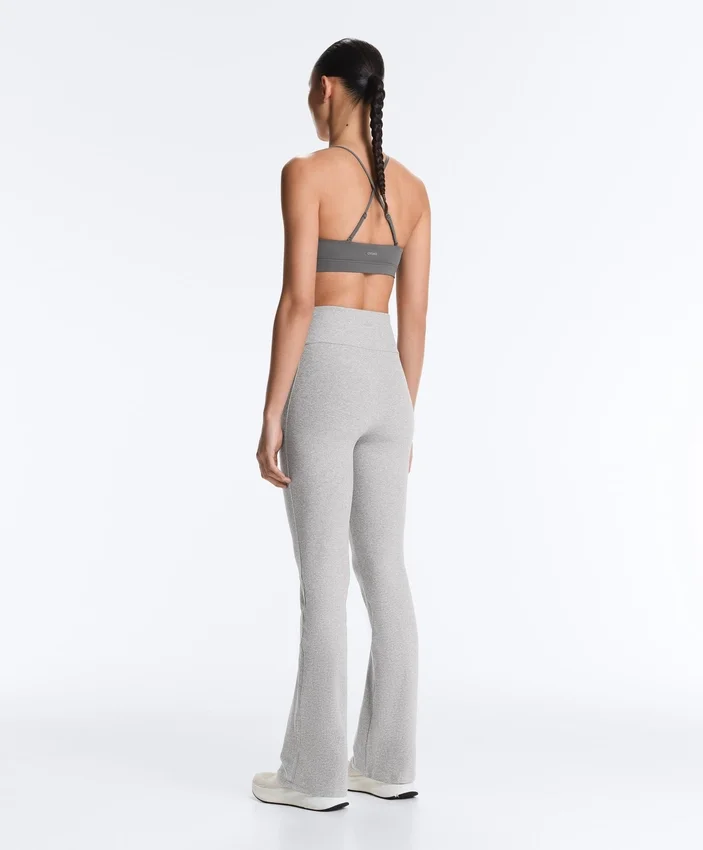 Comfortlux-Hose mit hoher Taille und ausgestelltem Bein Comfortlux-Hose mit hoher Taille und ausgestelltem Bein
