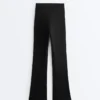 Comfortlux-Hose mit hoher Taille und ausgestelltem Bein Comfortlux-Hose mit hoher Taille und ausgestelltem Bein