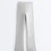 Comfortlux-Hose mit hoher Taille und ausgestelltem Bein Comfortlux-Hose mit hoher Taille und ausgestelltem Bein