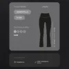 Comfortlux-Hose mit hoher Taille und ausgestelltem Bein Comfortlux-Hose mit hoher Taille und ausgestelltem Bein