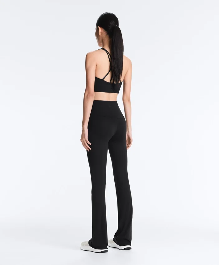 Comfortlux-Hose mit hoher Taille und ausgestelltem Bein Comfortlux-Hose mit hoher Taille und ausgestelltem Bein