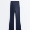 Comfortlux-Hose mit hoher Taille und ausgestelltem Bein Comfortlux-Hose mit hoher Taille und ausgestelltem Bein