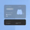 Comfortlux Hotpants mit hoher Taille (10 cm) Comfortlux Hotpants mit hoher Taille (10 cm)