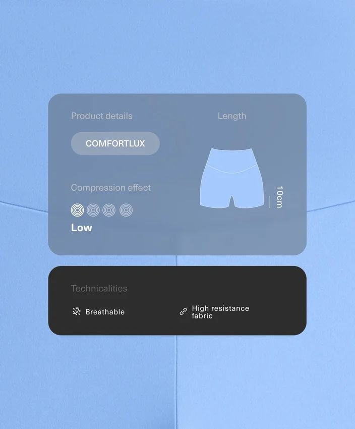 Comfortlux Hotpants mit hoher Taille (10 cm) Comfortlux Hotpants mit hoher Taille (10 cm)