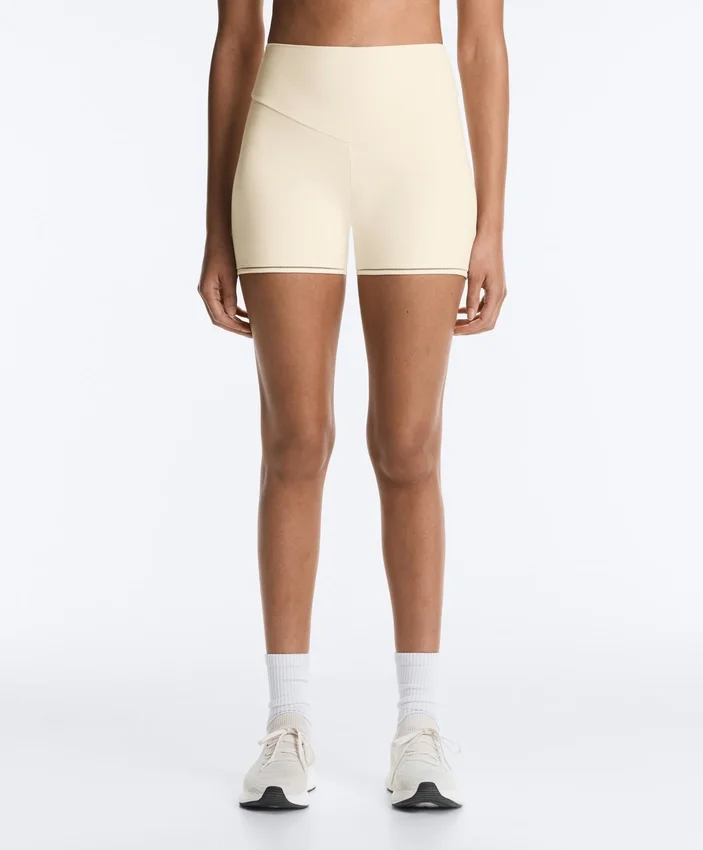 Comfortlux Hotpants mit hoher Taille (10 cm) und Ajour-Detail Comfortlux Hotpants mit hoher Taille (10 cm) und Ajour-Detail