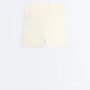 Comfortlux Hotpants mit hoher Taille (10 cm) und Ajour-Detail Comfortlux Hotpants mit hoher Taille (10 cm) und Ajour-Detail