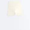 Comfortlux Hotpants mit hoher Taille (10 cm) und Ajour-Detail Comfortlux Hotpants mit hoher Taille (10 cm) und Ajour-Detail