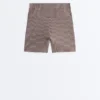 Comfortlux Hotpants mit hoher Taille und 10 cm Länge im Gingham-Muster Comfortlux Hotpants mit hoher Taille und 10 cm Länge im Gingham-Muster