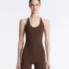 Comfortlux Kurzer Jumpsuit mit Kontrast