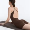 Comfortlux Kurzer Jumpsuit mit Kontrast