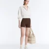 Comfortlux Kurzer Jumpsuit mit Kontrast