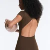 Comfortlux Kurzer Jumpsuit mit Reissverschluss