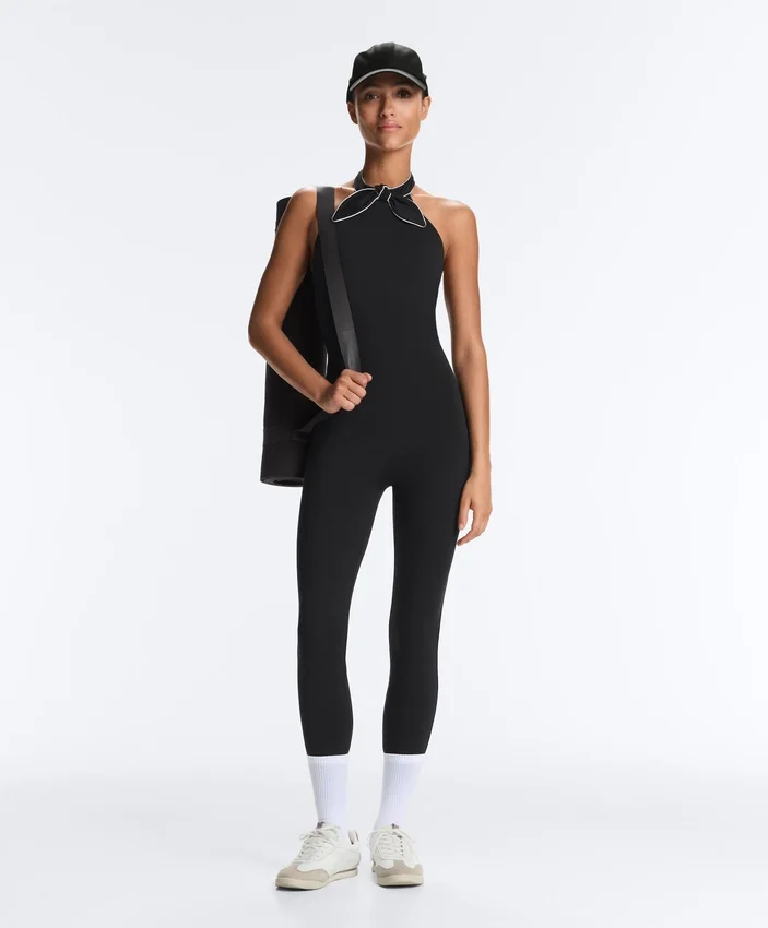 Comfortlux langer Jumpsuit mit Bindeband Comfortlux langer Jumpsuit mit Bindeband