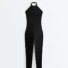 Comfortlux langer Jumpsuit mit Bindeband Comfortlux langer Jumpsuit mit Bindeband