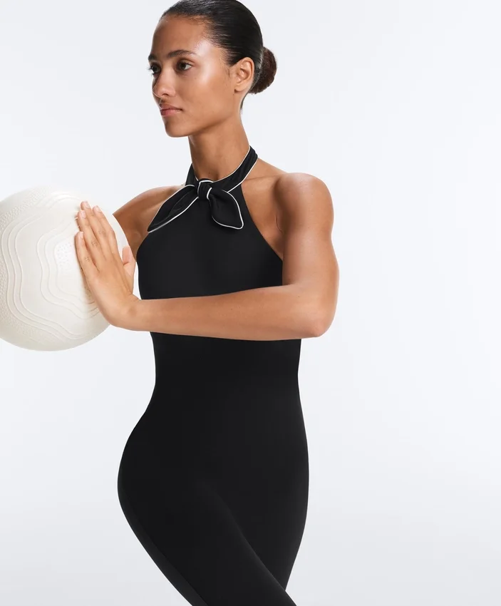 Comfortlux langer Jumpsuit mit Bindeband Comfortlux langer Jumpsuit mit Bindeband