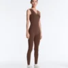 Comfortlux langer Jumpsuit mit Falten