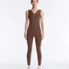 Comfortlux langer Jumpsuit mit Falten