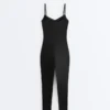 Comfortlux langer Jumpsuit mit Hohlsaum Comfortlux langer Jumpsuit mit Hohlsaum