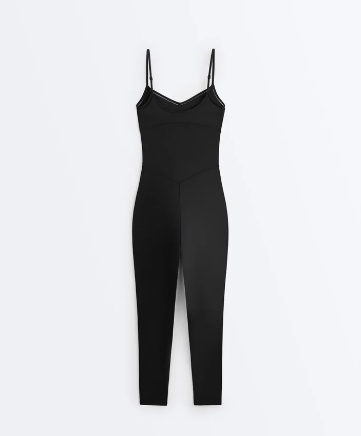 Comfortlux langer Jumpsuit mit Hohlsaum Comfortlux langer Jumpsuit mit Hohlsaum