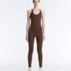 Comfortlux langer Jumpsuit mit Paspelierung Comfortlux langer Jumpsuit mit Paspelierung