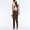 Comfortlux langer Jumpsuit mit Paspelierung Comfortlux langer Jumpsuit mit Paspelierung