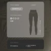 Comfortlux Leggings mit hohem Bund und geripptem Saum, knöchellang Comfortlux Leggings mit hohem Bund und geripptem Saum, knöchellang