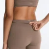 Comfortlux Leggings mit hohem Bund und Hohlsaum, knöchellang Comfortlux Leggings mit hohem Bund und Hohlsaum, knöchellang