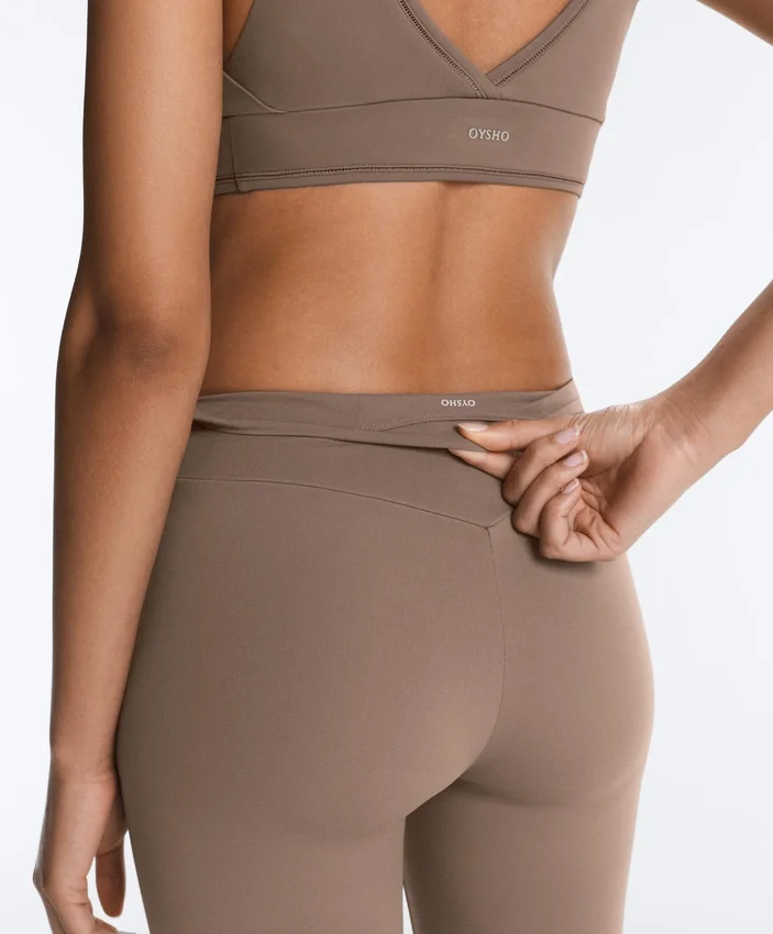 Comfortlux Leggings mit hohem Bund und Hohlsaum, knöchellang Comfortlux Leggings mit hohem Bund und Hohlsaum, knöchellang