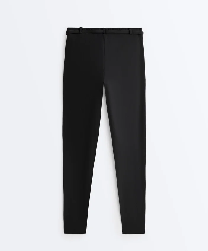 Comfortlux Leggings mit hoher Taille (65 cm) und Knöchellänge, mit Gürtel Comfortlux Leggings mit hoher Taille (65 cm) und Knöchellänge, mit Gürtel