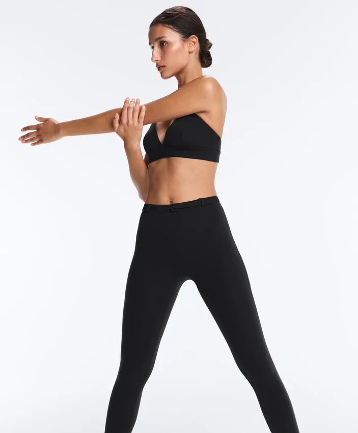 Comfortlux Leggings mit hoher Taille (65 cm) und Knöchellänge, mit Gürtel Comfortlux Leggings mit hoher Taille (65 cm) und Knöchellänge, mit Gürtel