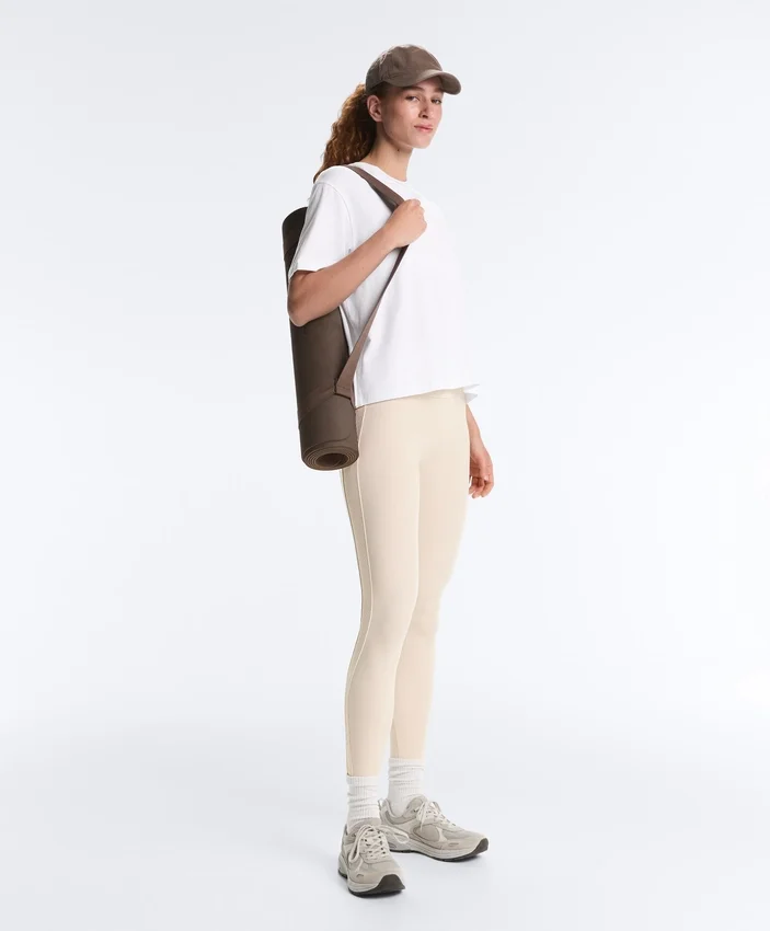 Comfortlux Leggings mit hoher Taille, gerippt, 65 cm, knöchellang Comfortlux Leggings mit hoher Taille, gerippt, 65 cm, knöchellang