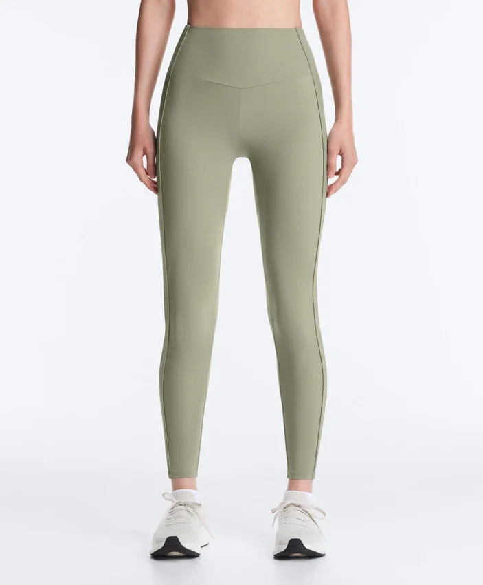 Comfortlux Leggings mit hoher Taille und geripptem Bund, knöchellang Comfortlux Leggings mit hoher Taille und geripptem Bund, knöchellang