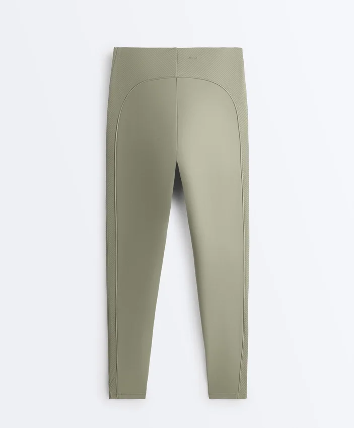 Comfortlux Leggings mit hoher Taille und geripptem Bund, knöchellang Comfortlux Leggings mit hoher Taille und geripptem Bund, knöchellang