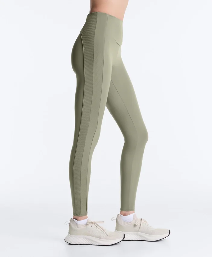 Comfortlux Leggings mit hoher Taille und geripptem Bund, knöchellang Comfortlux Leggings mit hoher Taille und geripptem Bund, knöchellang
