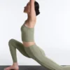 Comfortlux Leggings mit hoher Taille und geripptem Bund, knöchellang Comfortlux Leggings mit hoher Taille und geripptem Bund, knöchellang