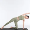 Comfortlux Leggings mit hoher Taille und geripptem Bund, knöchellang Comfortlux Leggings mit hoher Taille und geripptem Bund, knöchellang