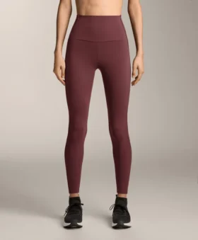 Comfortlux Leggings mit hoher Taille und geripptem Saum, knöchellang Comfortlux Leggings mit hoher Taille und geripptem Saum, knöchellang