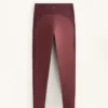 Comfortlux Leggings mit hoher Taille und geripptem Saum, knöchellang