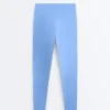 Comfortlux Leggings mit hoher Taille und Knöchellänge