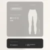 Comfortlux Leggings mit hoher Taille und Knöchellänge