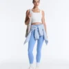 Comfortlux Leggings mit hoher Taille und Knöchellänge